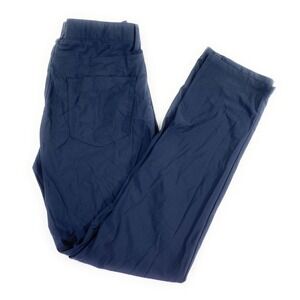 Vintage Genes Men's Performance 5-Pocket Polyester Navy Blue Golf Pants 32x32